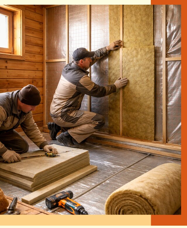 Утепление бани изнутри в Павлово под ключ от 4258 руб./м² | ТепломастерПвв