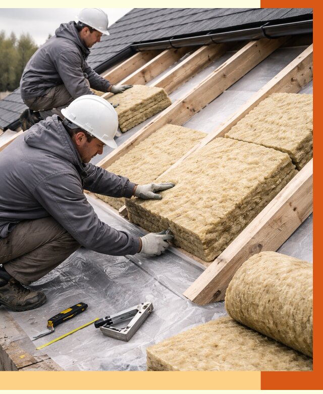 Утепление крыши в Павлово от 1875 руб./м2 — комплексное утепление кровли | ТепломастерПвв