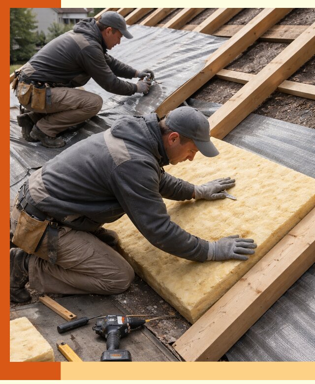 Профессиональное утепление крыши в Павлово качественно и надежно