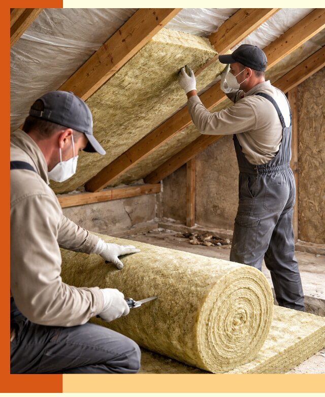 Утепление чердака минватой быстро и качественно в Павлово