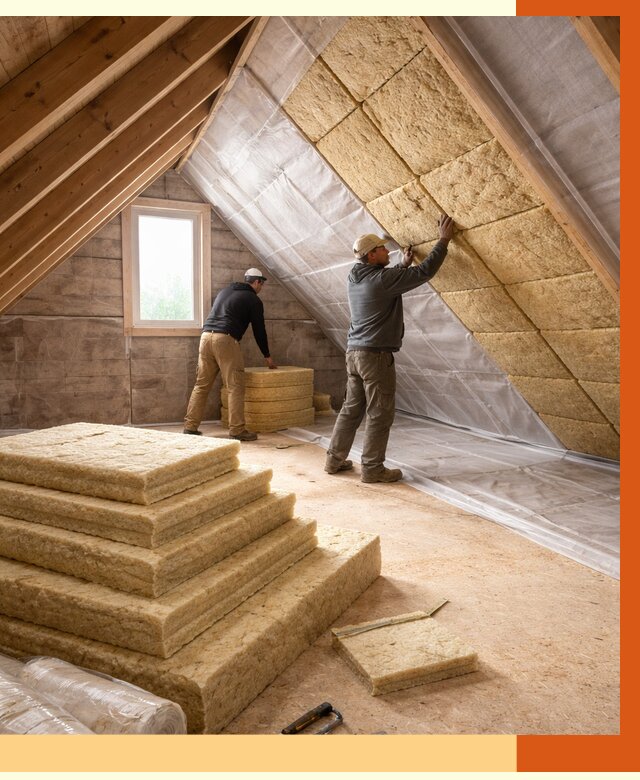 Утепление мансарды в Павлово от 2534 руб/м2 — комплексно и под ключ | ТепломастерПвв