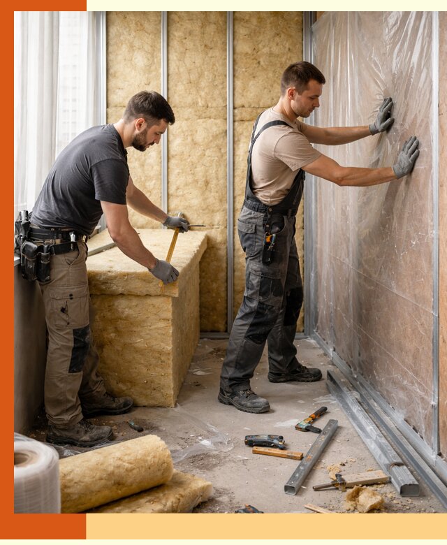 Профессиональное утепление лоджии в Павлово эффективно и надежно