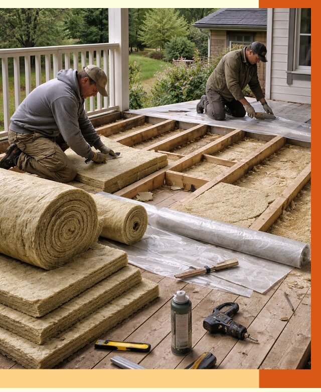 Утепление террасы в Павлово от 4258 руб./м2 — утеплить террасу под ключ | ТепломастерПвв