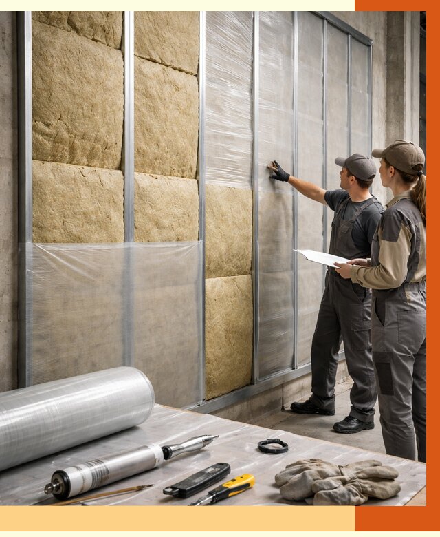 Утепление склада химсырья в Павлово от 4562 руб. под ключ | ТепломастерПвв