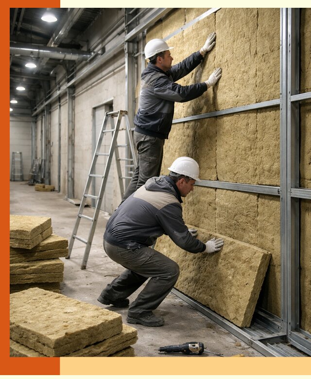 Утепление цеха под ключ в Павлово с гарантией качества