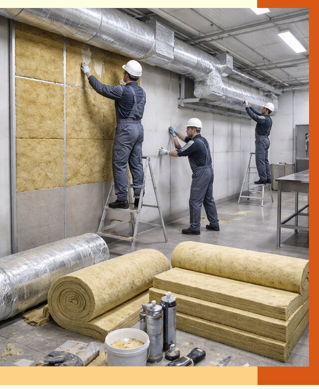 Утепление пищевого цеха в Павлово от 12671 руб./м² — комплексно под ключ | ТепломастерПвв