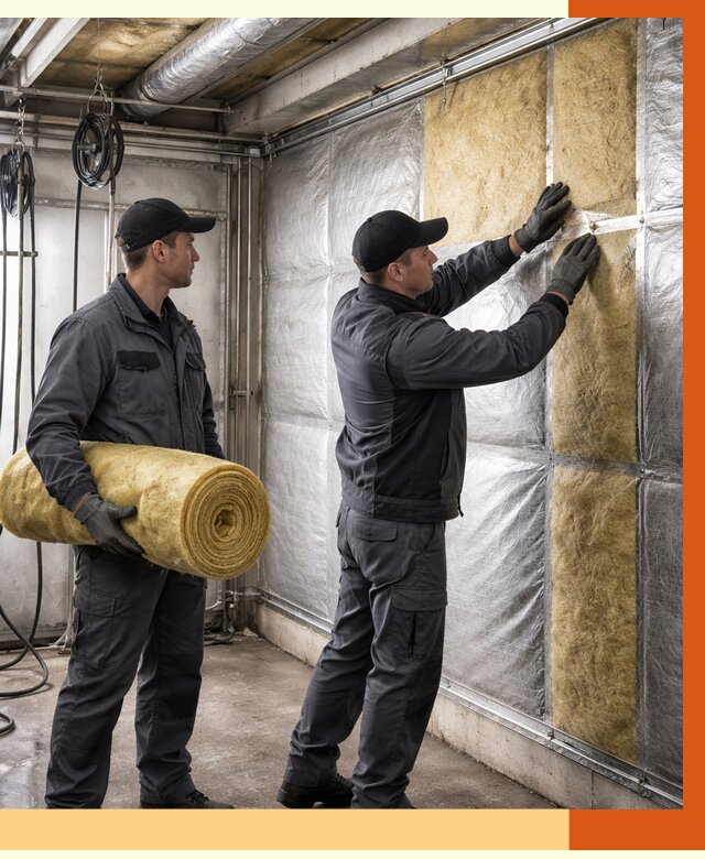 Утепление автомойки в Павлово от 8616 руб./м2 — комплексное утепление под ключ | ТепломастерПвв