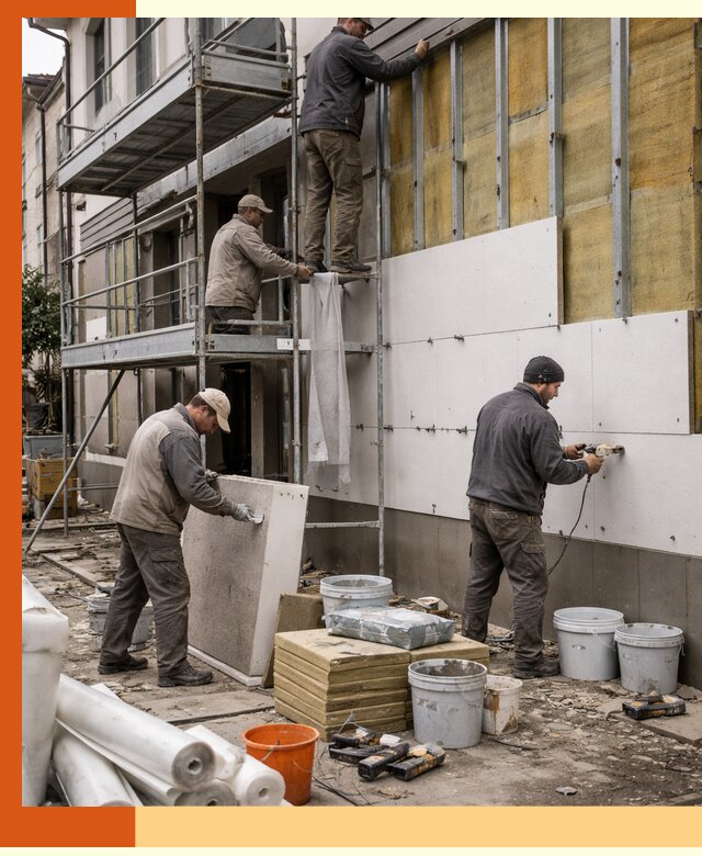 Утепление гостиницы под ключ в Павлово с гарантией качества