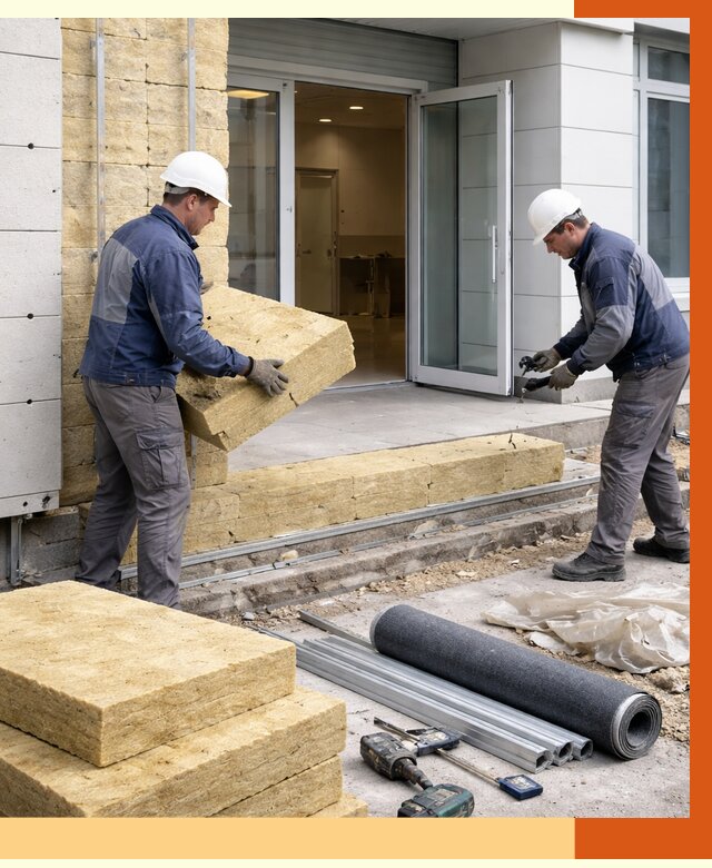 Утепление медицинского центра в Павлово под ключ от 12671 руб./м² | ТепломастерПвв