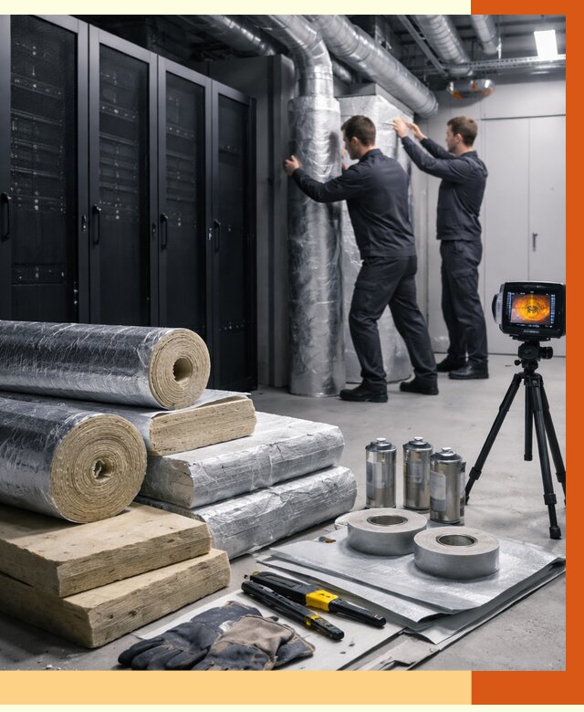 Утепление серверной в Павлово от 8616 руб./м² — комплексно под ключ | ТепломастерПвв