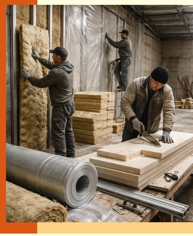 Утепление торгового склада в Павлово с энергоэффективными решениями