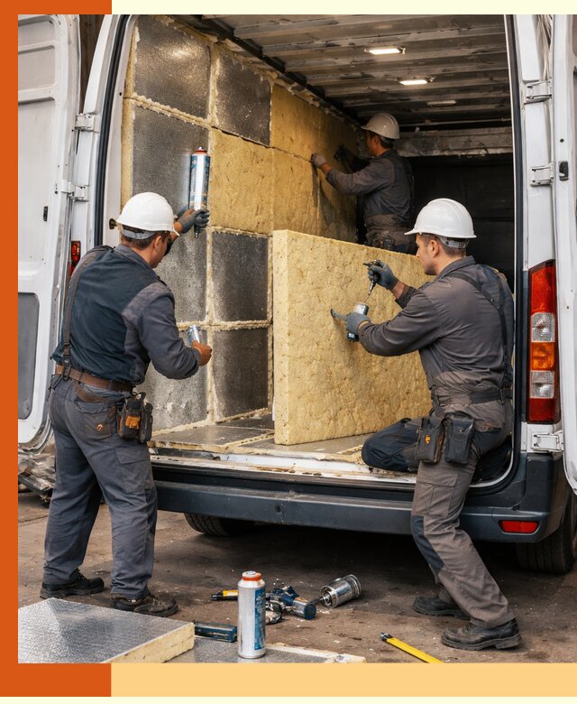 Утепление фургона-рефрижератора в Павлово для сохранения температуры