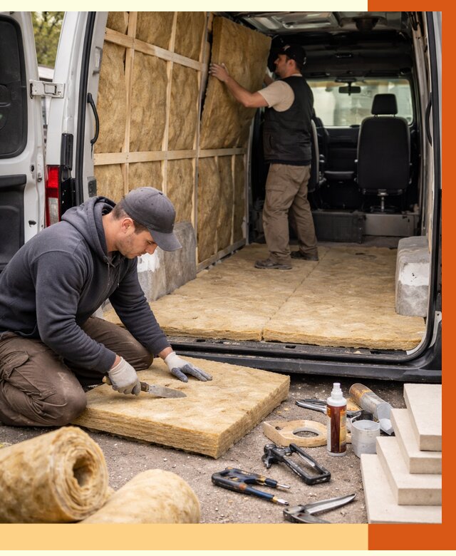 Утепление кемпера в Павлово под ключ от 12164 руб. — профессионально | ТепломастерПвв