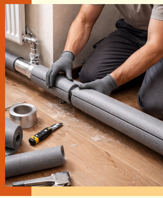 Утепление труб отопления в Павлово: теплоизоляция и защита сети