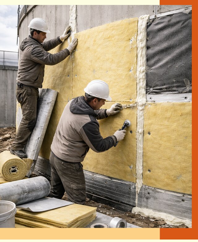 Утепление резервуара в Павлово от 27877 руб/м2 — монтаж ППУ и комплекс под ключ | ТепломастерПвв