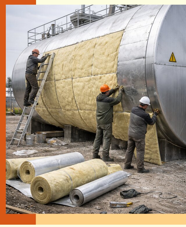 Утепление резервуаров с топливом в Павлово надежно и экономично