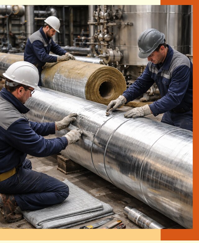 Утепление технологического оборудования в Павлово от 4258 руб. за м2 | ТепломастерПвв