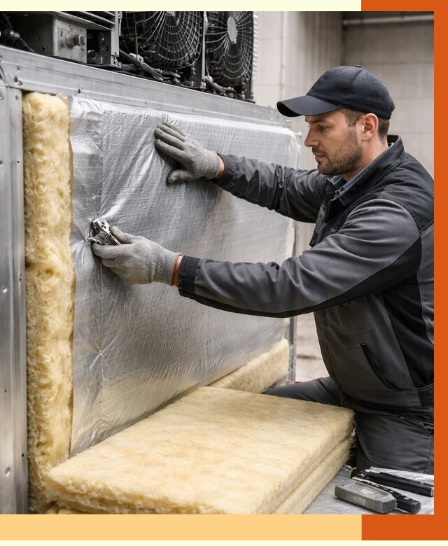 Утепление холодильного агрегата в Павлово от 8616 руб. под ключ | ТепломастерПвв