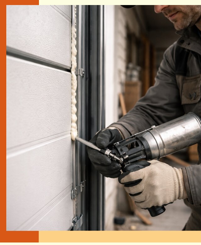 Заполнение пустот ворот в Павлово профессионально и герметично