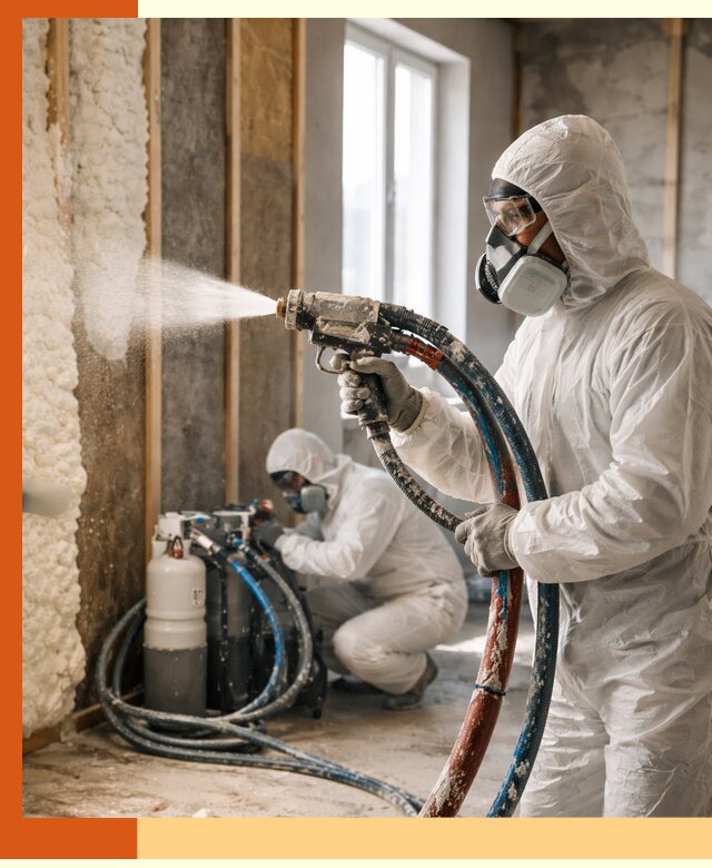 Пенополиуретан напыление для утепления зданий в Павлово