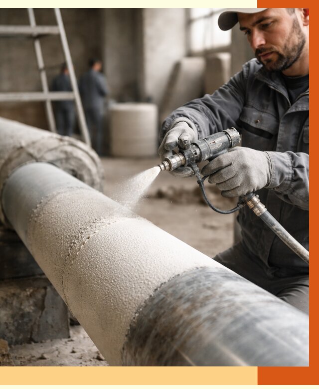 Утепление труб жидкой теплоизоляцией в Павлово от 7603 руб. под ключ | ТепломастерПвв