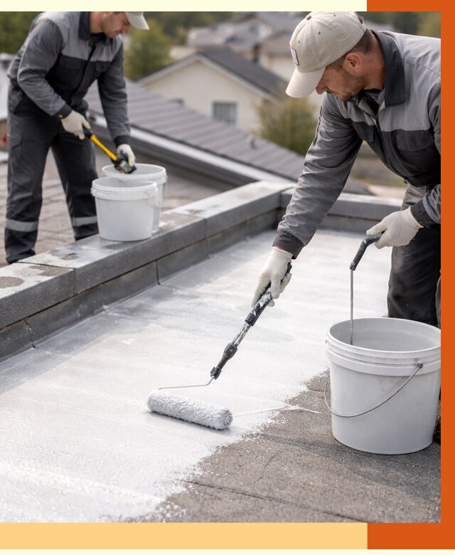 Утепление кровли жидкой теплоизоляцией в Павлово от 2179 руб./м2 | ТепломастерПвв