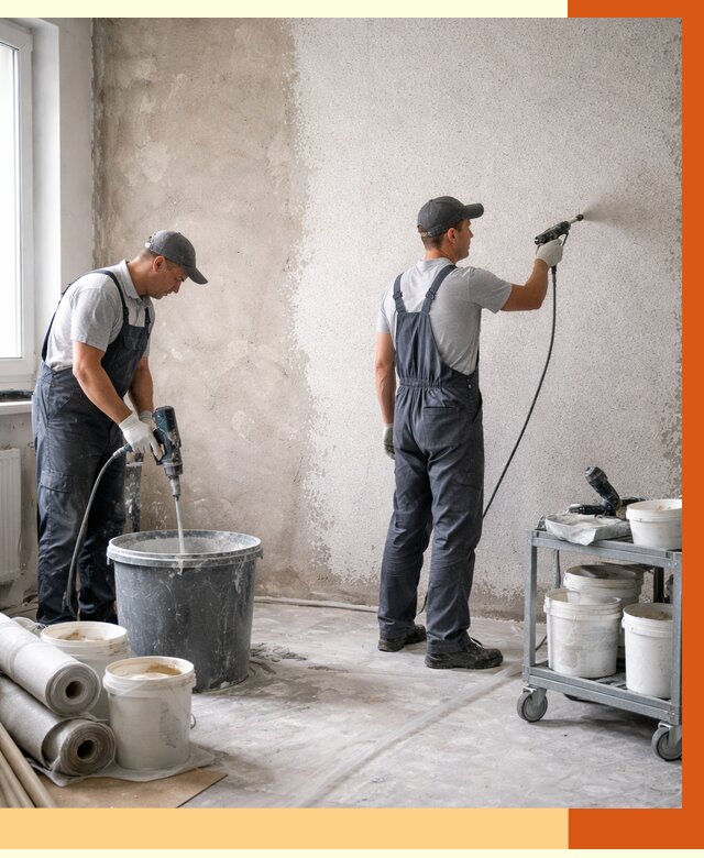 Утепление стен жидкой теплоизоляцией в Павлово от 4258 руб/м² | ТепломастерПвв