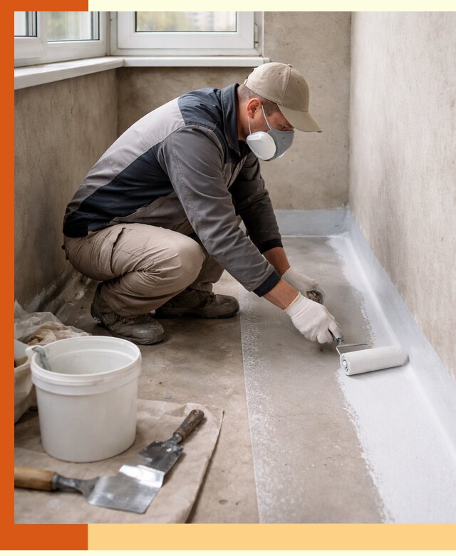 Утепление балкона жидкой теплоизоляцией в Павлово