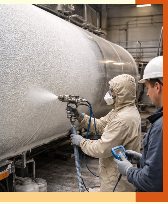 Утепление автоцистерны жидкой теплоизоляцией в Павлово от 14699 руб. под ключ | ТепломастерПвв