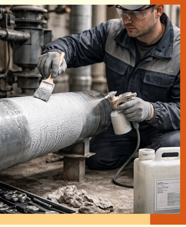 Утепление оборудования жидкой теплоизоляцией в Павлово от 4562 руб. | ТепломастерПвв