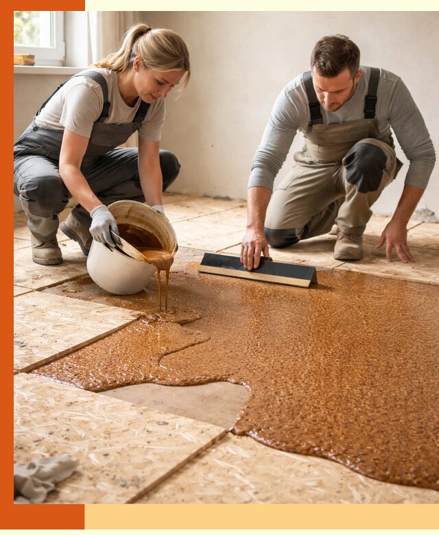 Утепление пола жидкой пробкой в Павлово для квартир и домов