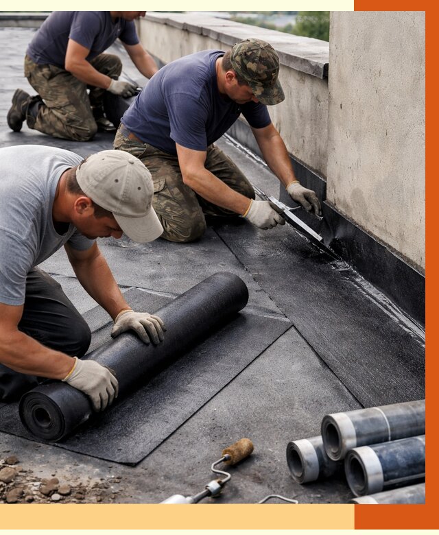 Гидроизоляция кровли в Павлово от 4562 руб. — профессиональная гидроизоляция крыши | ТепломастерПвв