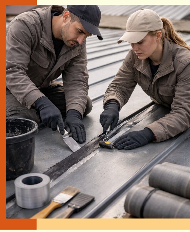 Гидроизоляция фальцевой кровли в Павлово качественно и надежно