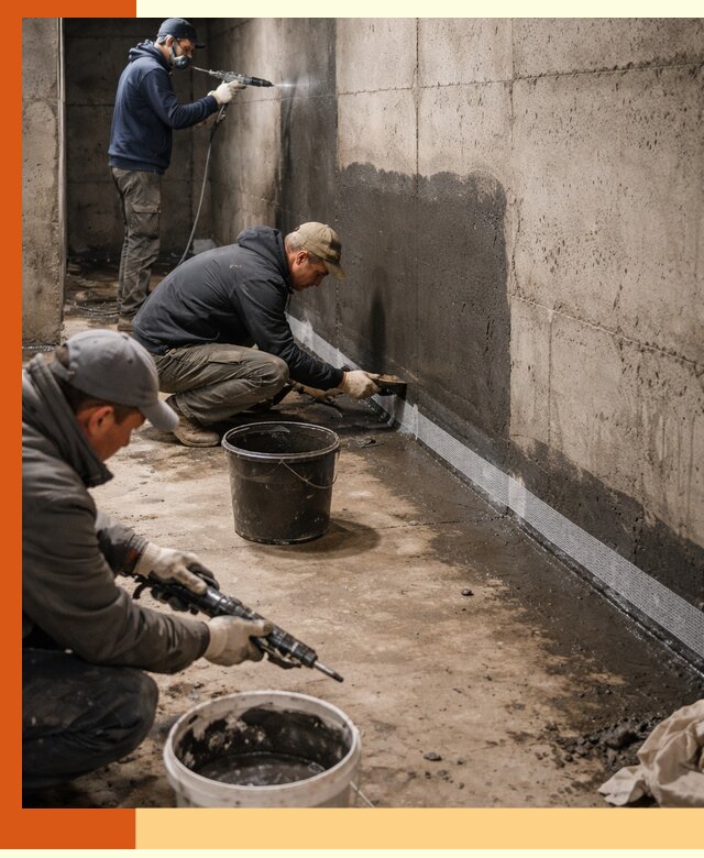 Гидроизоляция подвала в Павлово — комплексная защита от влаги