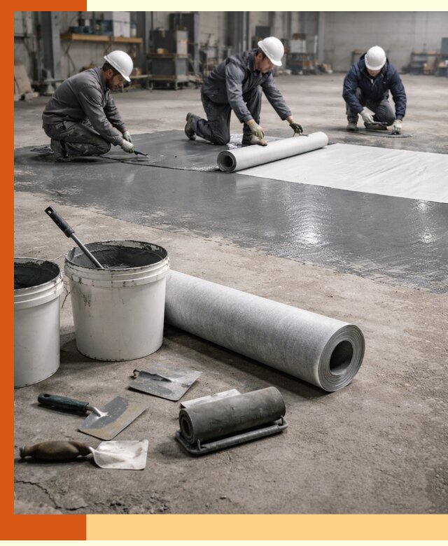 Гидроизоляция промышленного пола в Павлово — защита и долговечность