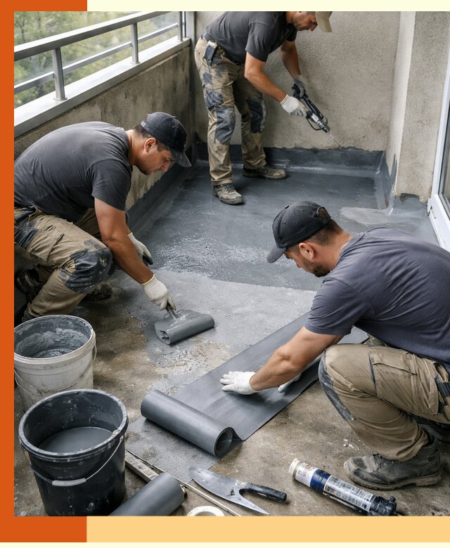 Гидроизоляция балкона в Павлово: надежная защита от протечек