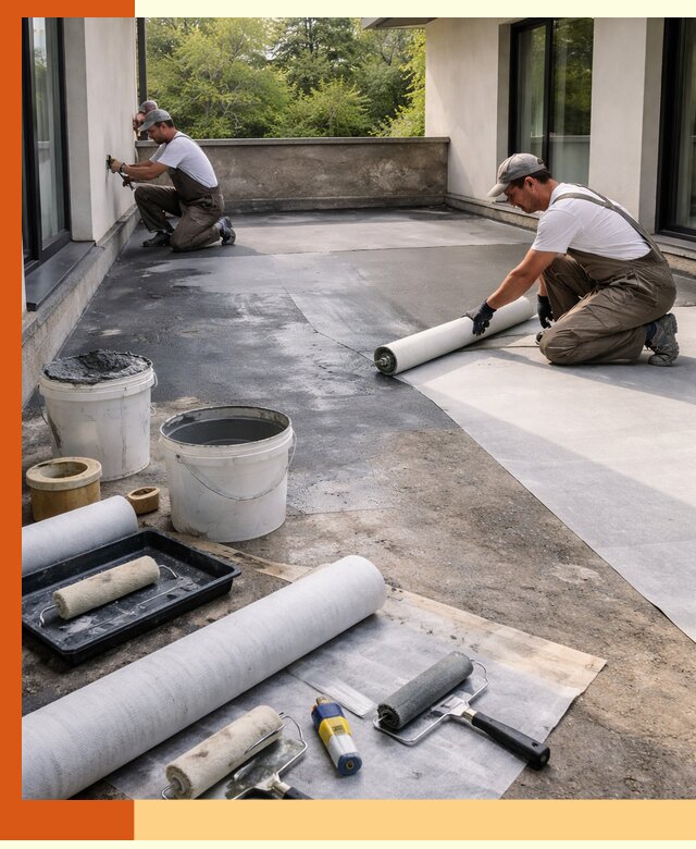 Гидроизоляция террасы в Павлово — надежная защита от влаги и протечек