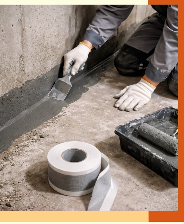 Гидроизоляция швов и герметизация стыков в Павлово от 1267 руб. | ТепломастерПвв