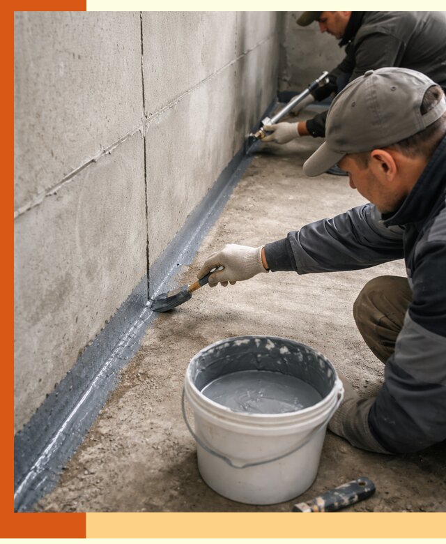 Гидроизоляция швов зданий и конструкций в Павлово