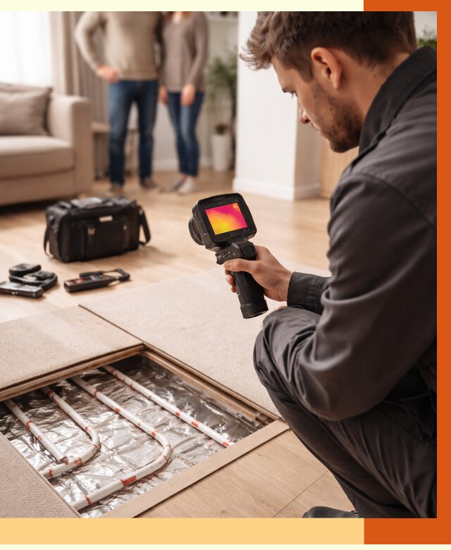 Тепловизионное обследование теплого пола в Павлово от 4562 руб. — ТепломастерПвв