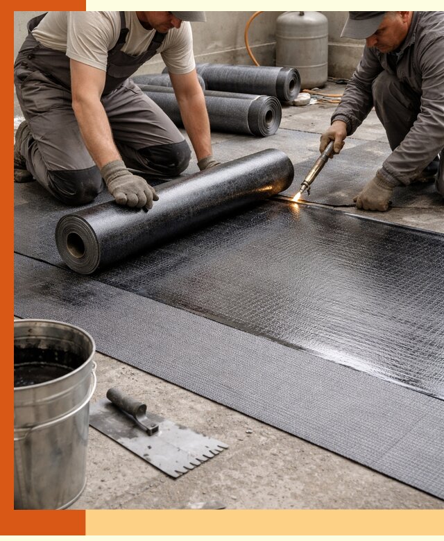 Монтаж гидроизоляционной мембраны в Павлово для зданий и конструкций
