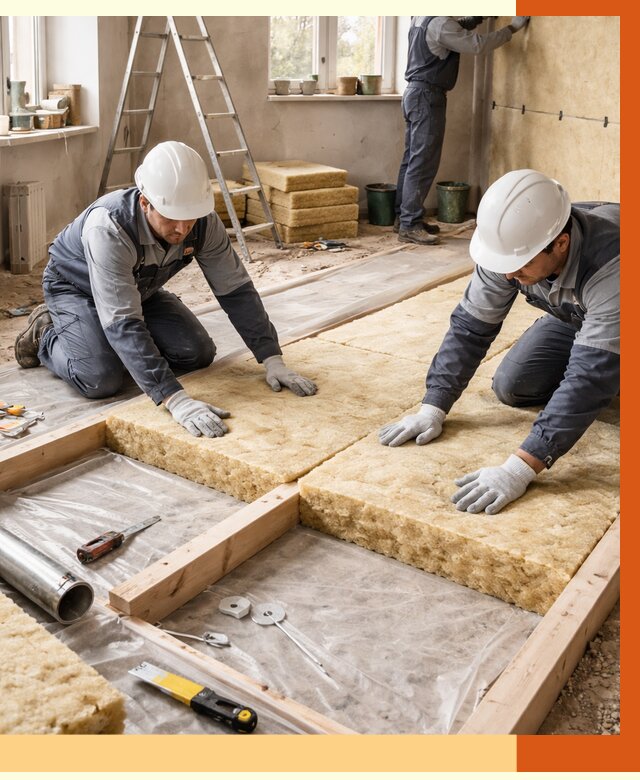 Восстановление теплоизоляции в Павлово от 8616 руб. — ремонт утепления под ключ | ТепломастерПвв