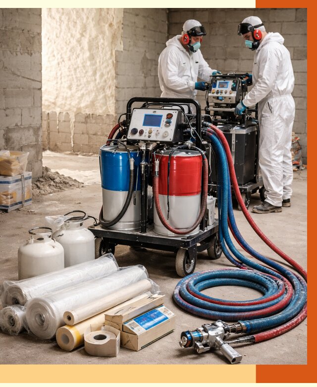 Аренда установки для напыления ППУ в Павлово от 35480 руб. | ТепломастерПвв