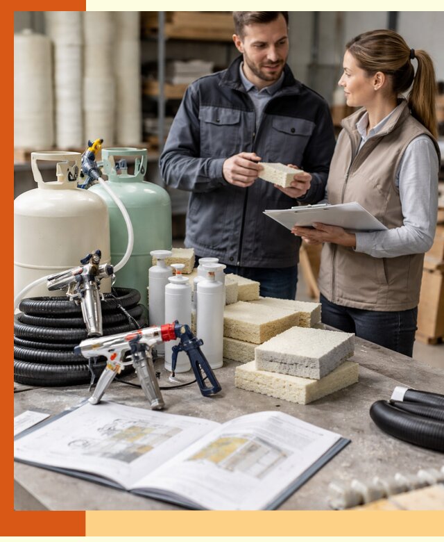 Продажа компонентов ППУ с профессиональной консультацией в Павлово